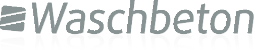 waschbeton