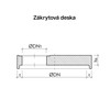 Zákrytové desky DN 1200, DN 1500, DN 1650
