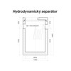 Hydrodynamický separátor