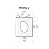 Profil V s přerušovanou štěrbinou