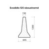 Svodidlo 120 oboustranné