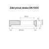 Zákrytové desky DN 1000