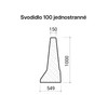 Svodidlo 100 jednostranné