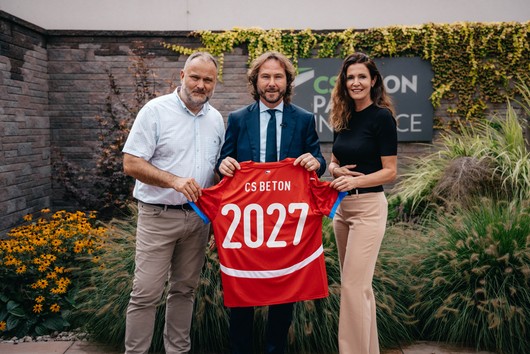 CS-BETON se stal hrdým partnerem českého fotbalu